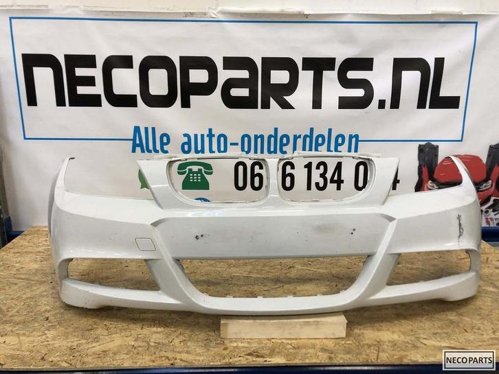 BMW E90 E91 facelift m pakket voorbumper origineel, Auto-onderdelen, Carrosserie en Plaatwerk, Bumper, BMW, Voor, Gebruikt, Ophalen of Verzenden