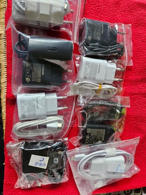 Bijna gratis Nieuw originele Samsung C Snel oplader,€15 P.st, Telecommunicatie, Mobiele telefoons | Telefoon-opladers, Nieuw, Samsung