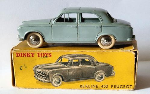 Dinky Toys (France) 24B Peugeot 403, Hobby en Vrije tijd, Modelauto's | 1:43, Gebruikt, Auto, Dinky Toys, Verzenden