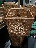 6 rieten IKEA manden, Ophalen of Verzenden, Zo goed als nieuw, Rechthoekig, Riet