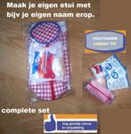 School tip: Maak je eigen etui ( zelfmaak pakketje), Hobby en Vrije tijd, Knutselen, Ophalen of Verzenden, Nieuw, Knutselwerk