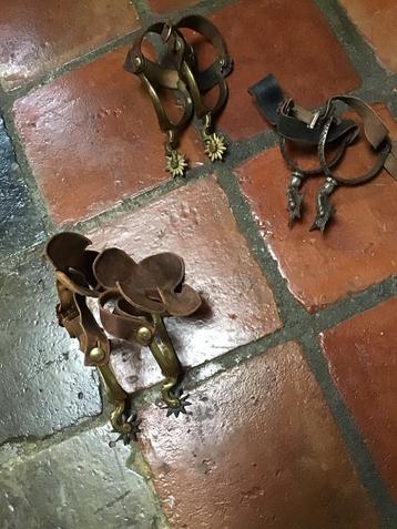 Antieke ruitersporen beschikbaar voor biedingen