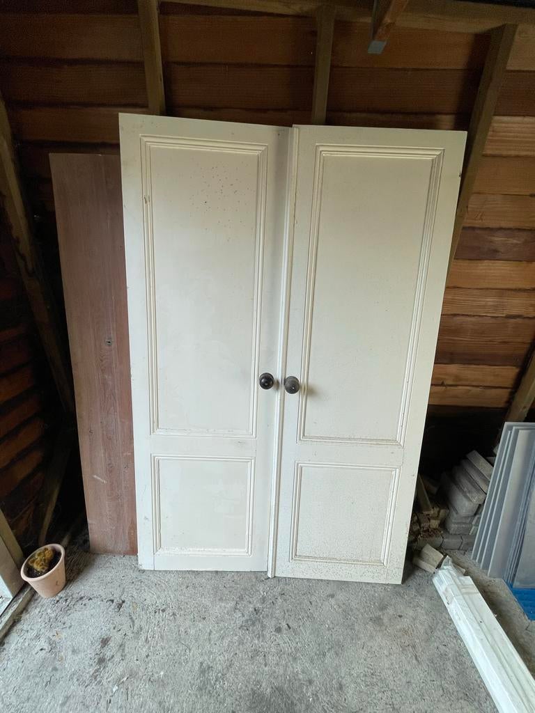 Kamer Ensuite Deurenset, Gebruikt, Binnendeur, Schuifdeur, 200 tot 215 cm