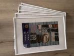 Witte fotolijst, Ophalen, Nieuw, Kunststof, Minder dan 50 cm