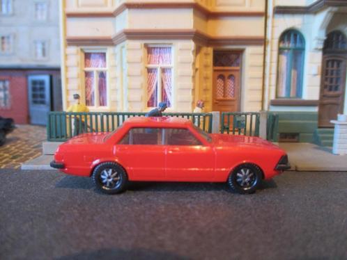 Ford Granada Mk.2 - Herpa rood-oranje, Hobby en Vrije tijd, Modelauto's | 1:87, Zo goed als nieuw, Ophalen of Verzenden
