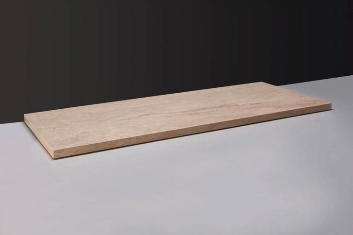 Travertin of Carrara platen (werkblad, schap of bartafel), Huis en Inrichting, Overige Huis en Inrichting, Nieuw, Ophalen