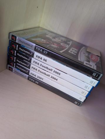 Fifa collectie voor ps2 beschikbaar voor biedingen