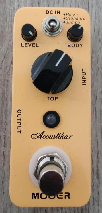 Mooer Acoustikar micro effect beschikbaar voor biedingen