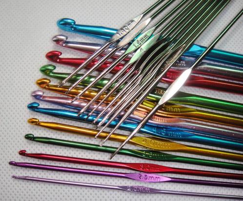 22 Haaknaalden Set / Haaknaald Haken Naalden Haak Naald, Hobby en Vrije tijd, Breien en Haken, Nieuw, Haken, Naald, Verzenden