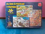 Jan van Haasteren 3x1000 Puzzels, Ophalen of Verzenden, Zo goed als nieuw, Legpuzzel