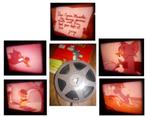 8mm film Tom & Jerry -Dur des Durs- 60mtr kleur silent -, Ophalen of Verzenden, 16mm film