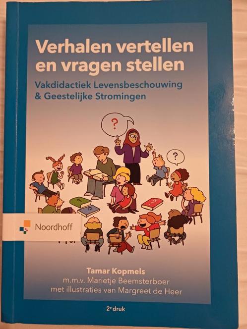 Tamar Kopmels - Verhalen vertellen en vragen stellen, Boeken, Schoolboeken, Zo goed als nieuw, Nederlands, Ophalen of Verzenden