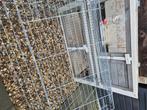 Te koop buitenhok + ren, Ophalen, Gebruikt