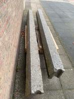 Granieten stoepranden, Gebruikt, Overige typen, 200 cm of meer, Ophalen of Verzenden