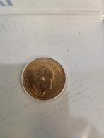 Nederland 10 Gulden 1932 Wilhelmina in plastic standaard met, Postzegels en Munten, Ophalen of Verzenden, Goud