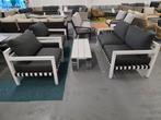 Mondial Living loungeset, aluminium, wit, Ophalen of Verzenden