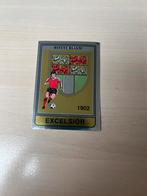 Panini Voetbal 85 Embleem Excelsior, Verzamelen, Ophalen of Verzenden, Zo goed als nieuw, Poster, Plaatje of Sticker