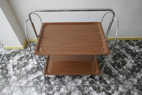 Bremshey & Co - Serveerwagen - Dinett, Huis en Inrichting, Tafels | Sidetables, Gebruikt, 25 tot 50 cm, Rechthoekig, Overige houtsoorten