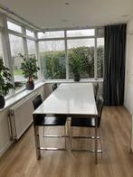 Eettafel uitschuifbaar, Huis en Inrichting, Gebruikt, 200 cm of meer, Vijf personen of meer, Modern