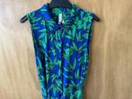 Blauwe jurk met groene print Miss Etam maat s, Kleding | Dames, Jurken, Nieuw, Miss Etam, Blauw, Ophalen of Verzenden