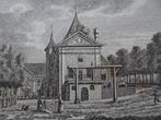 gravure Blokhuispoort, Blokhuis Leeuwarden, Bendorp, 1793, Antiek en Kunst, Kunst | Etsen en Gravures, Verzenden