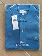 Nieuw: blauwe polo van Lacoste, classic fit, maat 3 (S), Blauw, Lacoste, Nieuw, Ophalen of Verzenden