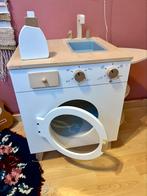 Meisjes speelgoed hout: poppenwagen en wasmachine, Ophalen, Gebruikt