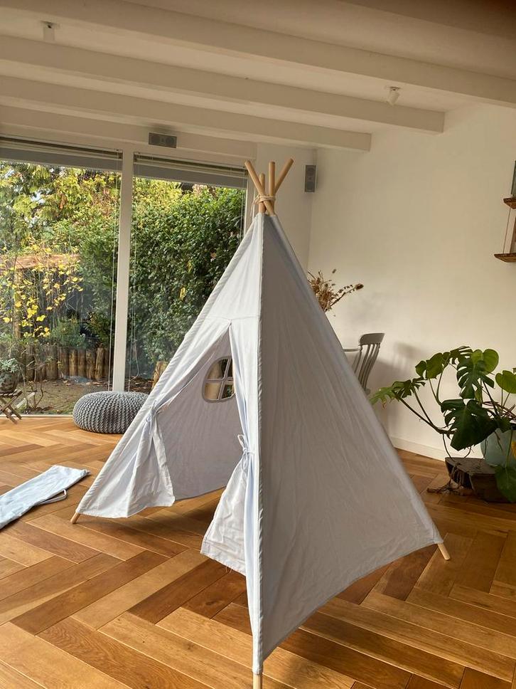 Kave Kids Tipi Tent - Kindertent, Kinderen en Baby's, Speelgoed | Speeltenten, Zo goed als nieuw, Ophalen