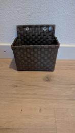 Handed By mandje taupe - 32x10x17cm, Overige materialen, Gebruikt, Mand, Ophalen of Verzenden