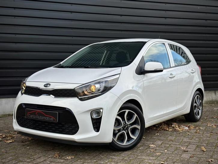 Kia Picanto 1.0 CVVT First Ed. NAVI|CLIMA|CAMERA|LED, Auto's, Kia, Bedrijf, Picanto, ABS, Achteruitrijcamera, Airconditioning