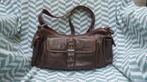 MICMACbags, leren tas, schouder, cross body tas, 34x15x10cm, Verzenden, Zo goed als nieuw, Bruin, Leer