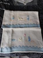 2 vintage wollen dekentjes, Ophalen of Verzenden, Gebruikt, 100 cm of meer, Deken