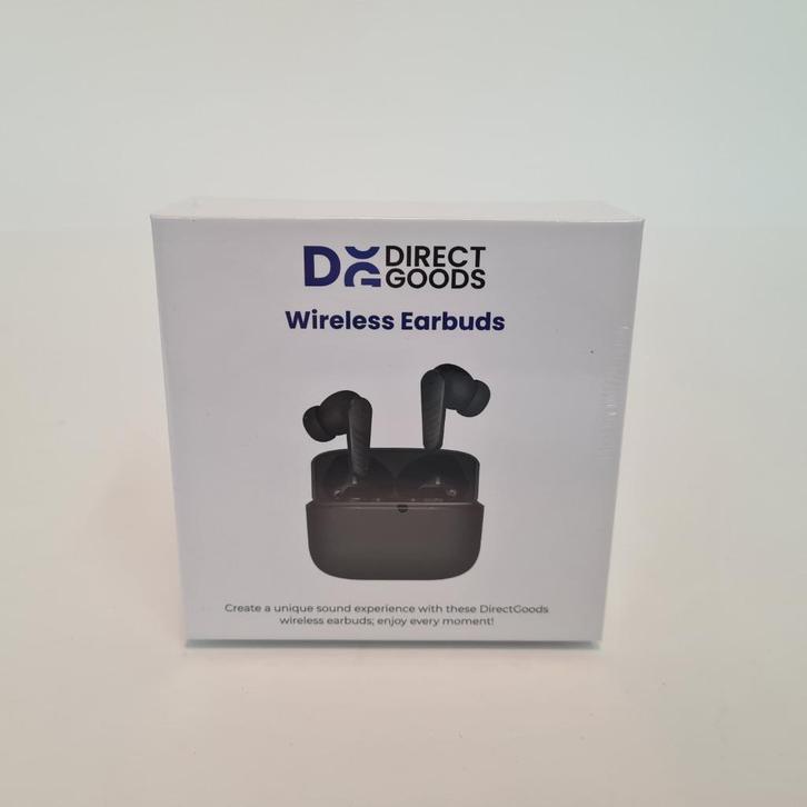 DirectGoods Draadloze Oordoppen Zwart | Nieuw, Telecommunicatie, Mobiele telefoons | Oordopjes, Nieuw, Ophalen of Verzenden