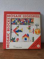 Vintage Tofa houten mozaïek 40 stukjes in originele doos, Ophalen of Verzenden, Zo goed als nieuw, Overige typen