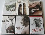 Dvd *** SAW *** Deel 1 + 2 + 3 + 4 + 5 + 7, Cd's en Dvd's, Dvd's | Horror, Vanaf 16 jaar, Ophalen of Verzenden, Zo goed als nieuw
