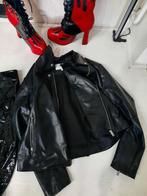 Sexy leren jasje - Maat M, Maat 38/40 (M), Zwart, Vila, Ophalen of Verzenden