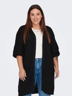 Zwart gebreid vest Carmirla van Only Carmacoma Maat 46/48 M, O, O, Maat 46/48 (XL) of groter, Nieuw