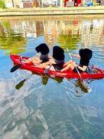 Zweedse 3-persoons kano ruilen voor 1-persoons, Watersport en Boten, Kano's, Ophalen, Gebruikt, Kajak, Met peddels