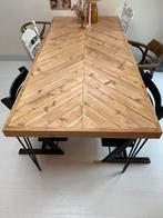 Eettafel 220x100, Huis en Inrichting, Tafels | Eettafels, Ophalen, 200 cm of meer, 50 tot 100 cm, Zo goed als nieuw