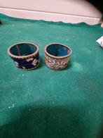 servetring cloisonne emaille  1920 vintage, Ophalen of Verzenden, 'T Olde Gre-j, Info@toldegrej.nl, Endepoelstraat 20f Didam