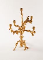 Pols Potten Gouden Apple Tree Kandelaar L, Antiek en Kunst, Ophalen of Verzenden, Overige materialen