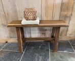 Teakhouten bankje 80 cm, Huis en Inrichting, Ophalen, Nieuw, Hout