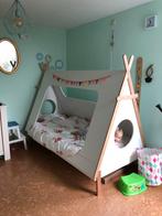 Woood Tipi Bed - Avontuurlijk slapen!, Ophalen, Gebruikt, 70 tot 85 cm, Lattenbodem