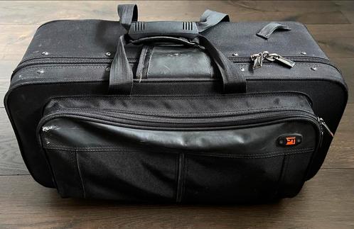 Protec PB301 trompet rugtas/koffer, Muziek en Instrumenten, Blaasinstrumenten | Trompetten, Gebruikt, Bes-trompet, Ophalen of Verzenden