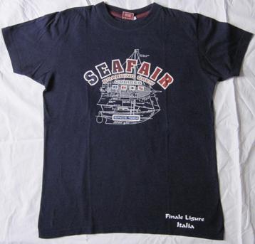 T-shirt Seafair zeilboot met afmetingen, maat S donkerblauw beschikbaar voor biedingen