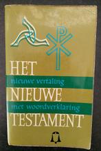 Het Nieuwe Testament (nieuwe vertaling met woordverklaring), Gelezen, Christendom | Protestants, Ophalen of Verzenden, Ned. Bijbelgenootschap