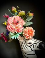 Teddy Bloem Roos Rose teddybeer beer roze bear pop doll, Verzenden, Nieuw, Stoffen beer, Overige merken