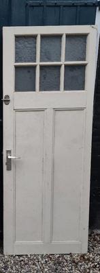 Binnendeur massief - 77,0 x 198,7, Ophalen, Gebruikt, Minder dan 80 cm, Binnendeur