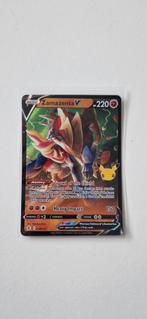 Zamazenta V - CEL 018, Ophalen of Verzenden, Zo goed als nieuw, Losse kaart, Foil