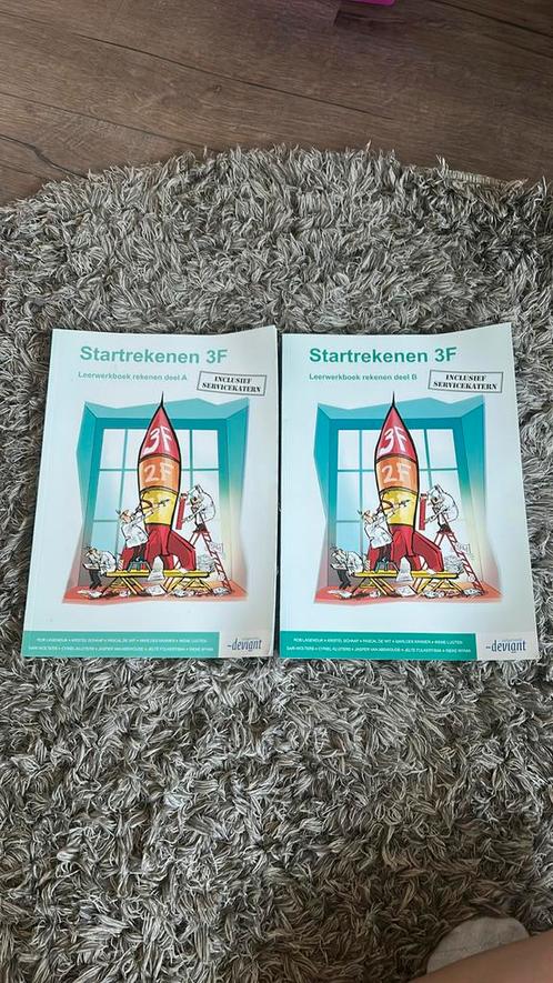 STARTREKENEN BEIDE DELEN - 3F deel A & B, Boeken, Schoolboeken, Zo goed als nieuw, Nederlands, Overige niveaus, Ophalen of Verzenden
